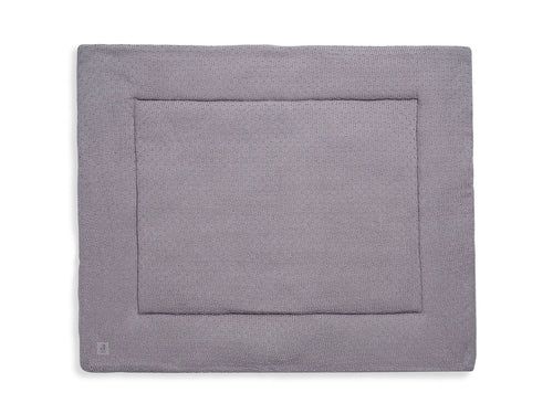 Boxkleed Jollein Bliss Knit 80x100 Storm Grey