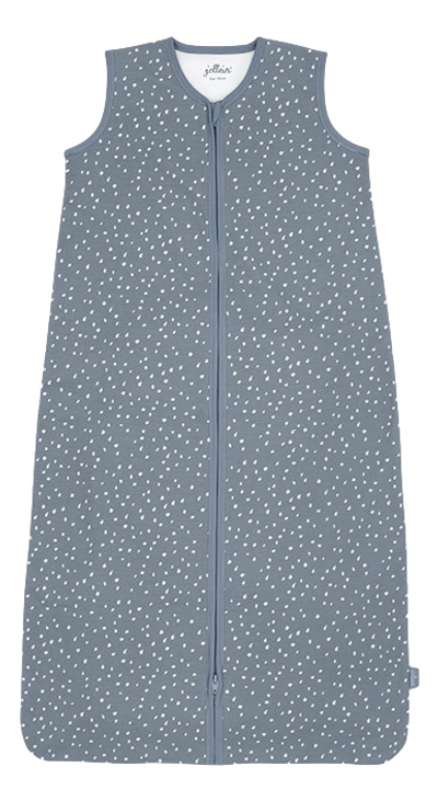 Jollein - Baby Zomerslaapzak Jersey (Spickle - Grey) - Katoen - Babyslaapzak, Slaapzakje Baby - 70cm