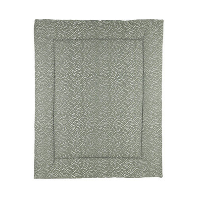 Meyco boxkleed Cheetah/Uni 80x100 cm forest green