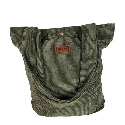 ByKay Mom Bag luiertas Rib Moss Green