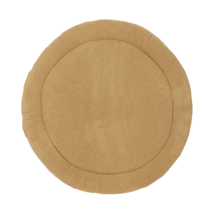 Meyco boxkleed Rond Bouclé Uni Ø95 cm Toffee