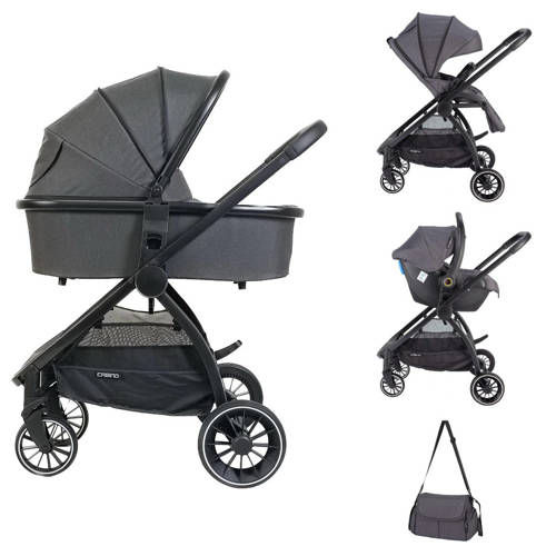 Cabino kinderwagen 3-in-1 Cruiser Grey