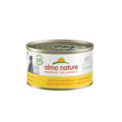 Almo Nature Hfc Dog Natural 95 g - Hondenvoer - Kipfilet - natvoer honden