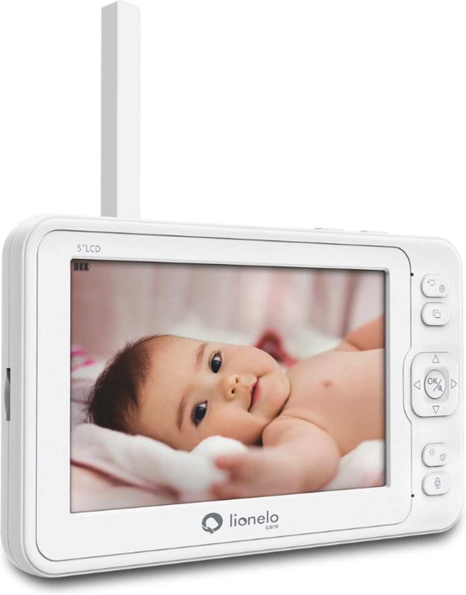 lionelo Babyfoon Babyline 8.2 White