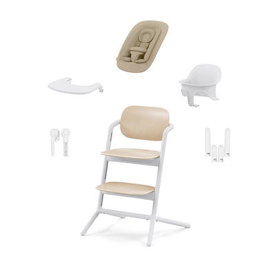 Cybex Lemo 4-in-1 Kinderstoel Sand White