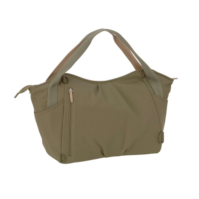 LÄSSIG Green Dubbele luiertas Label Dubbele tas olive