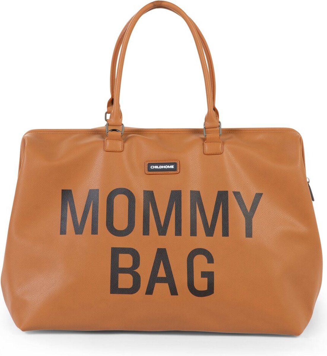 CHILDHOME Mommy Bag Lederlook bruin