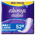 Always Inlegkruisjes Dailies Extra Protect Large 52 stuks