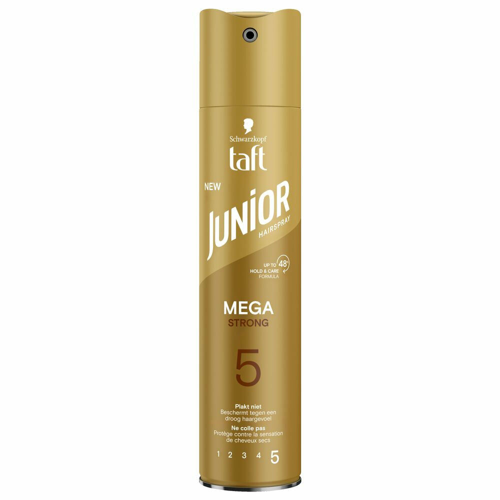 Schwarzkopf Junior Hairspray Mega Strong - 6 x 250 ml