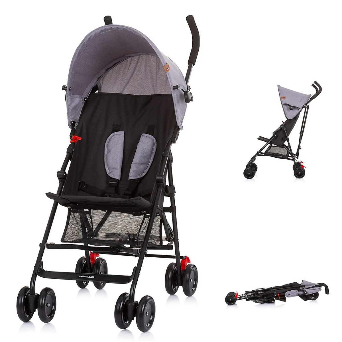 Buggy Chipolino Amaya Grey Linen