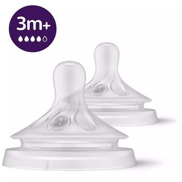 Philips Avent Natural Flesspeen - 3+ Mnd - T4