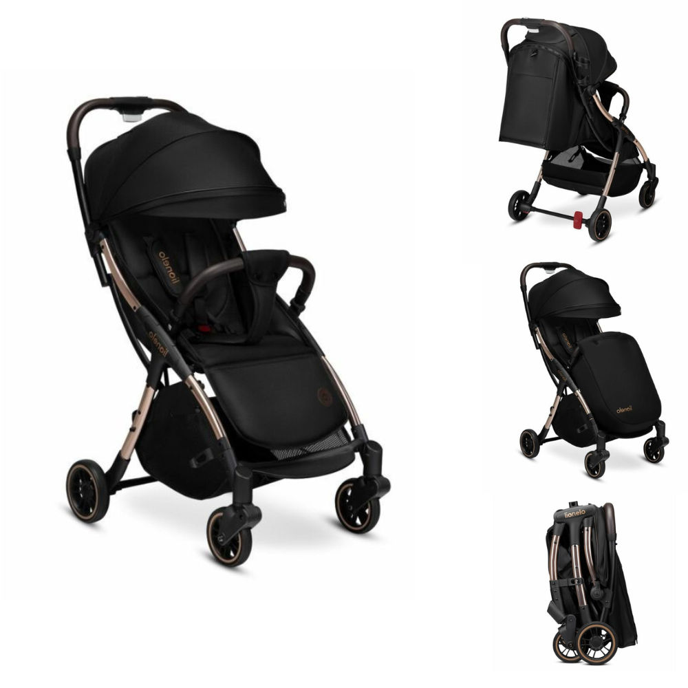 Buggy Lionelo Julie One Black/Gold