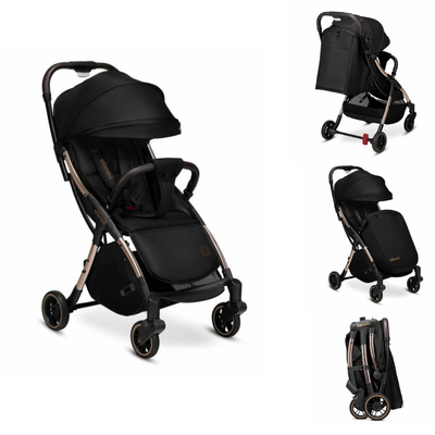 Lionelo Buggy Julie One - Kinderwagen Premium - Automatisch opvouwen - Wandelwagen tot 22 kg - Comfortabele zitje