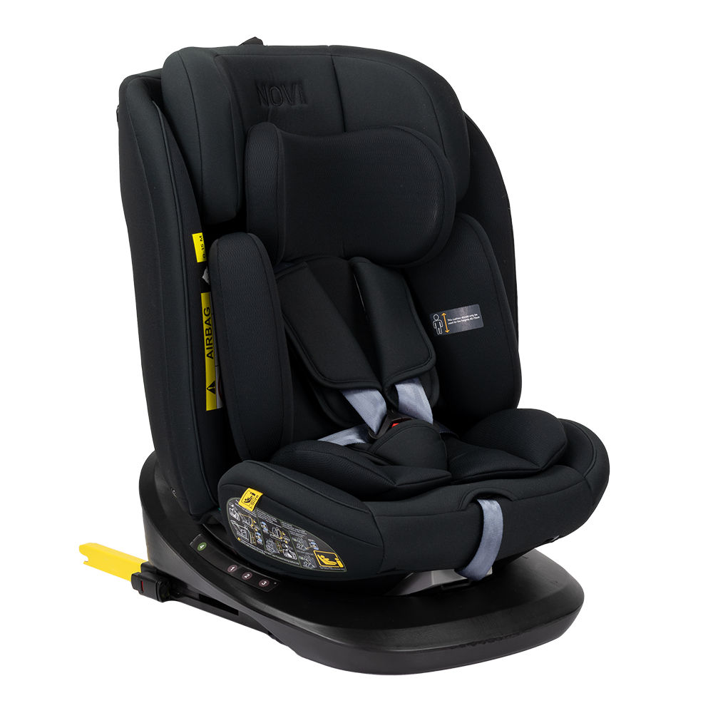 Autostoel Novi Baby&reg; Goliath Premium I-Size Rotation All Black