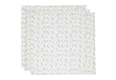 Jollein Wild Flowers Hydrofiel Monddoekje 3 Stuks