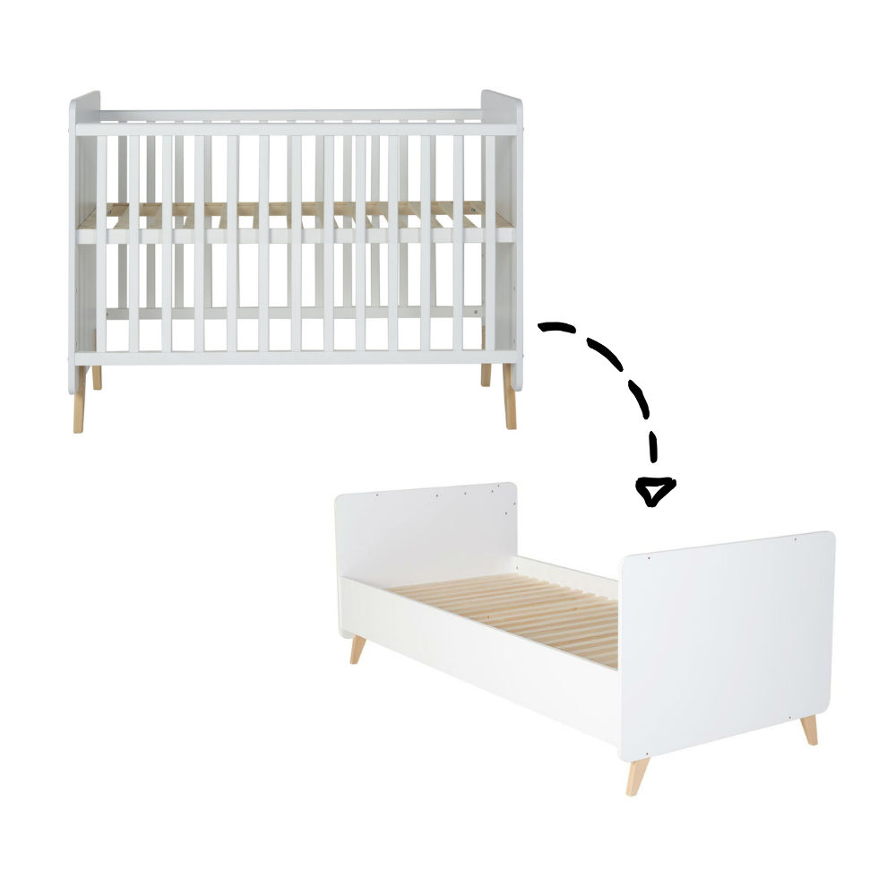 Doorgroeiledikant/Bed Quax Loft White