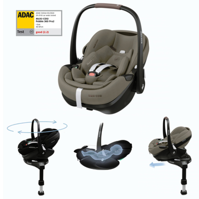 Maxi-Cosi Pebble 360 Pro 2 Autostoeltje - Luxe - Twillic Truffle