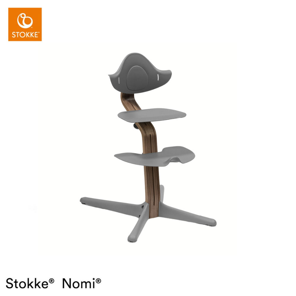 Kinderstoel Stokke&reg; Nomi Grey/Walnut