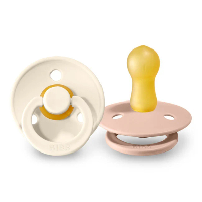 BiBS - Colour Collection - Stage 3 Fopspeen - 18+ maanden - 2 stuks - Ivory / Blush