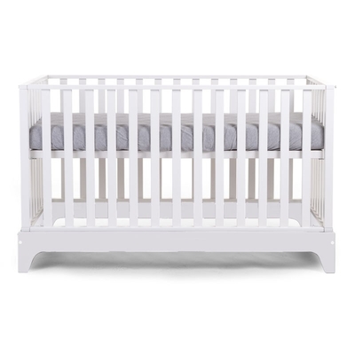 Childhome Ledikant 70x140 cm – Wit – Meegroei Bedje – Verstelbare Hoogte – Van Babybed tot Sofa