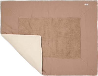 Koeka boxkleed Faro bruin/offwhite
