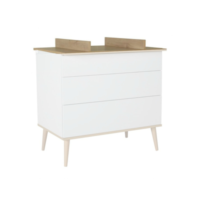 Quax Flow extensie commode - White & Oak
