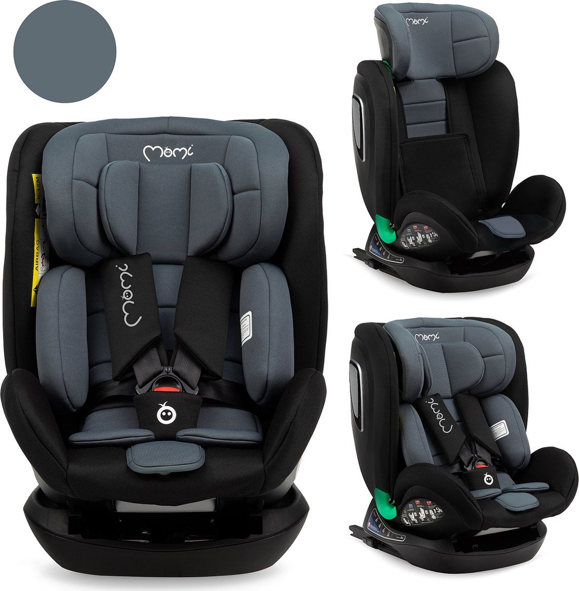 Autostoel Momi Urso I-Size Black