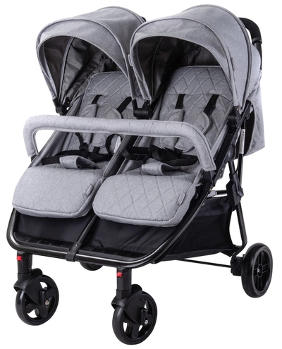 Lorelli Duo Cool Grey Duowagen incl. Luiertas 1002154-2386