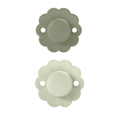 Suavinex Wonder Reversible Duo Aqua/Green 6-18m 2 stuks Silicone Fopspenen SXSWP2084468