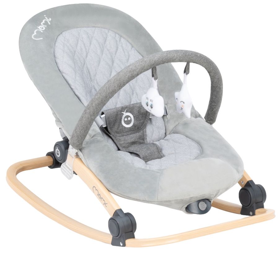 MoMi Bouncer - Wipstoel - Lumiwood - Grijs