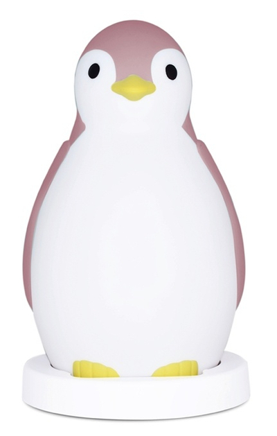 Zazu Pam Slaaptrainer - Pinguin - Met Bluetooth speaker en nachtlamp functie -  Roze