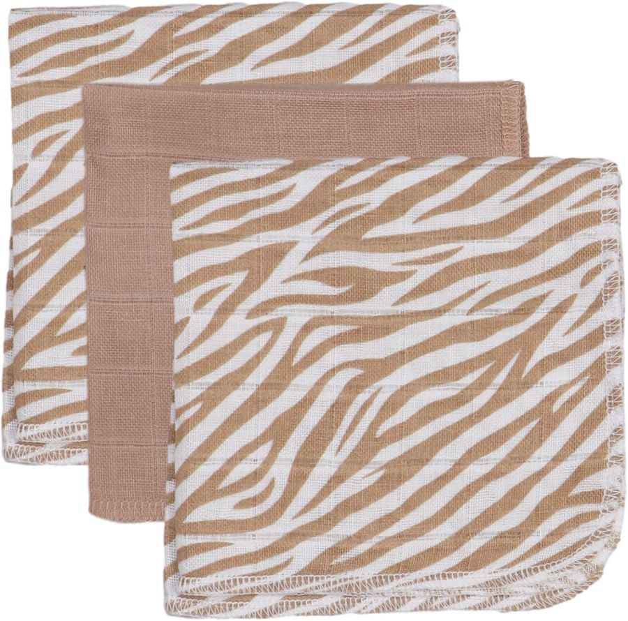 Blush&Blossom Zebra 30 x 30 cm 3 Stuks Hydrofiel Monddoekjes TR-BB443407