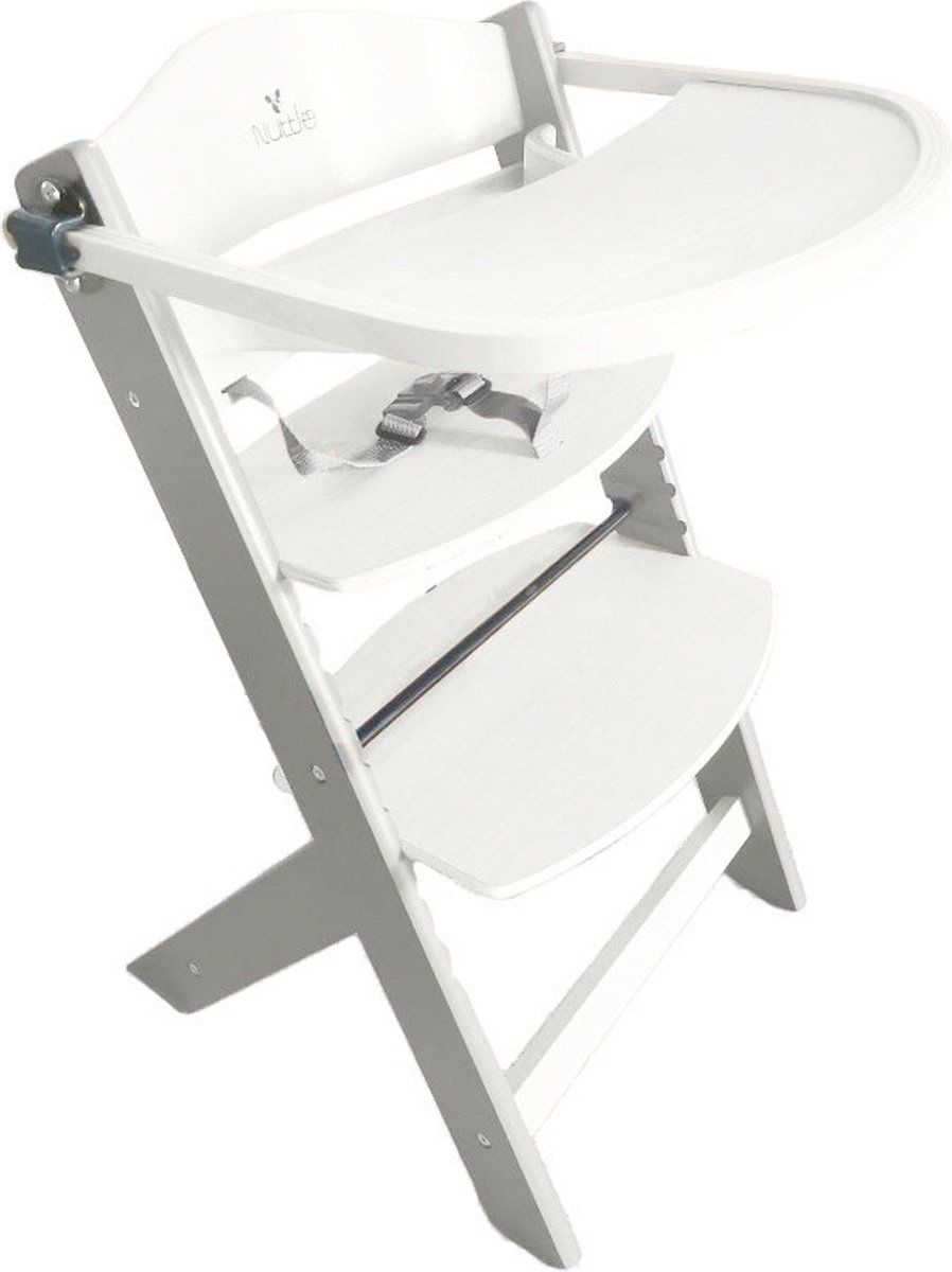 Cangaroo Nuttle White 2-in-1 Meegroei Kinderstoel