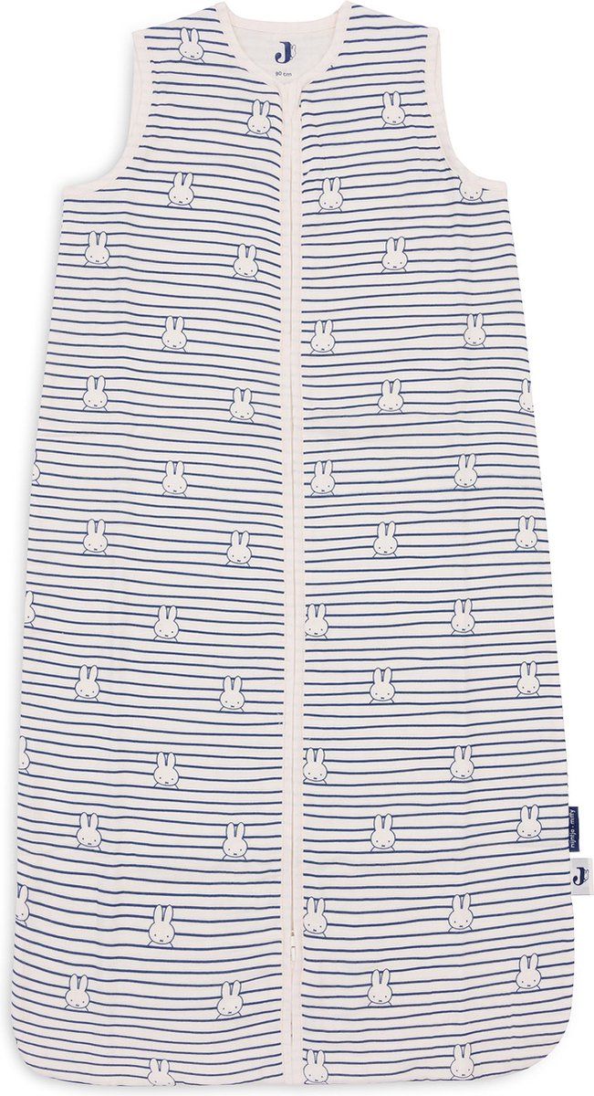 Jollein hydrofiele slaapzak Miffy Stripe Navy