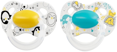 Medela Baby Fopspeen Original Hoge acceptatie orthdontisch ergonomische vorm - Sunshine Yellow - 6-18 maanden - 2 stuks