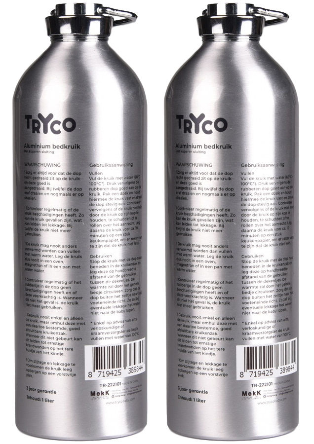 Tryco Aluminium Kruik 2-Pack TR-222101