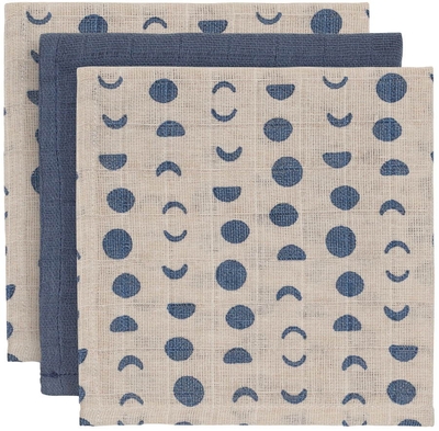Jollein Moonlight 3 Stuks Hydrofiel Monddoekjes 537-848-66032