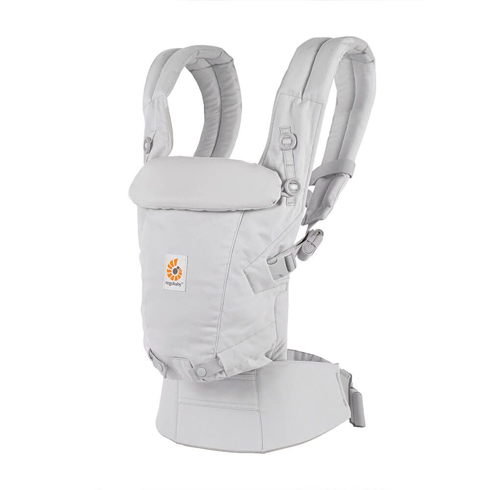 Ergobaby Adapt SoftTouch Cotton Draagzak - Pearl Grey