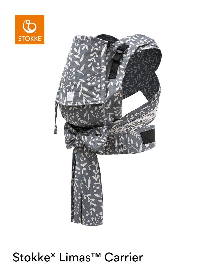 Stokke&reg; Limas&trade; Draagzak Plus OCS - Floral Slate