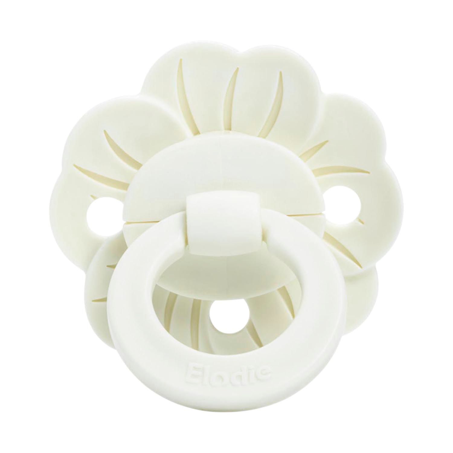 Elodie Details Binky Bloom Fopspeen – 3+ Mnd – Vanilla White