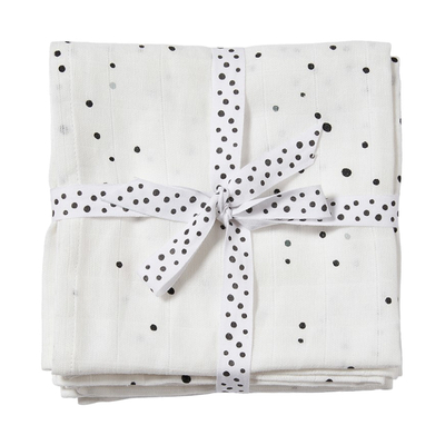 Done By Deer Dreamy Dots Hydrofiel Luier White 2 Stuks