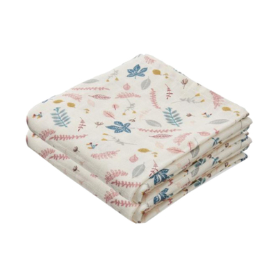 Cam Cam Pressed Leaves Hydrofiel Luiers Rose 2 stuks