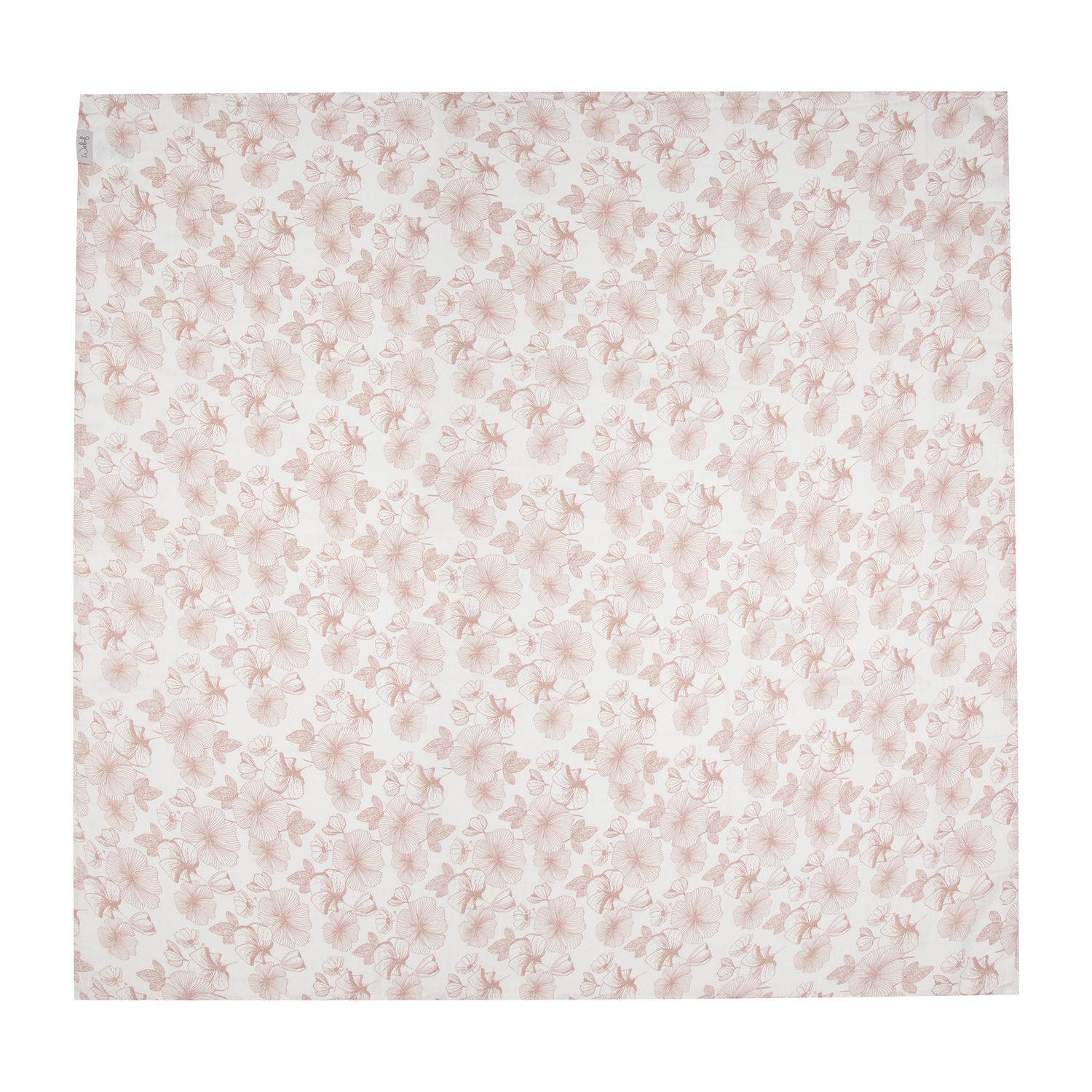 Witlof For Kids Flower Powder Hydrofiel Doek - 110 x 110 cm