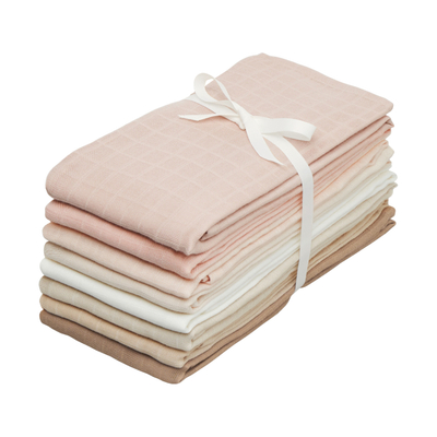 Cam Cam Copenhagen Multidoek - Hydrofiel - 8 Stuks - Rose Mix