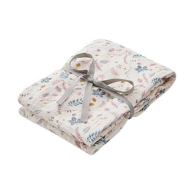 Cam Cam Pressed Leaves Hydrofiel Luier Rose 120 x 120 cm