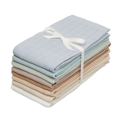 Cam Cam Copenhagen Multidoek - Hydrofiel - 8 Stuks - Ocean Mix
