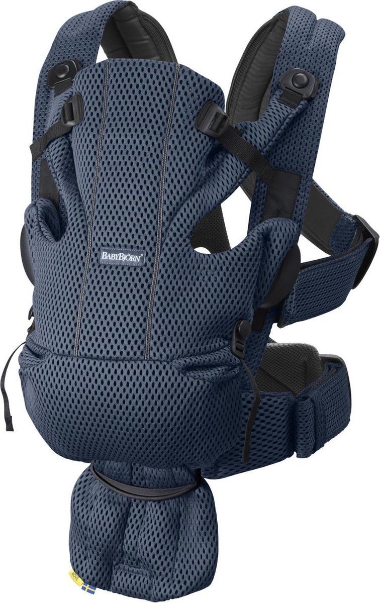 BabyBjörn Move 3D Mesh Draagzak Marineblauw