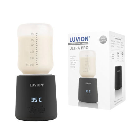 Luvion Ultra Pro Flessenwarmer - Zwart