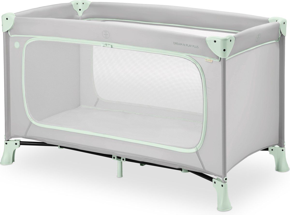 Hauck Dream N Play Plus - Campingbedje - Dusty Mint