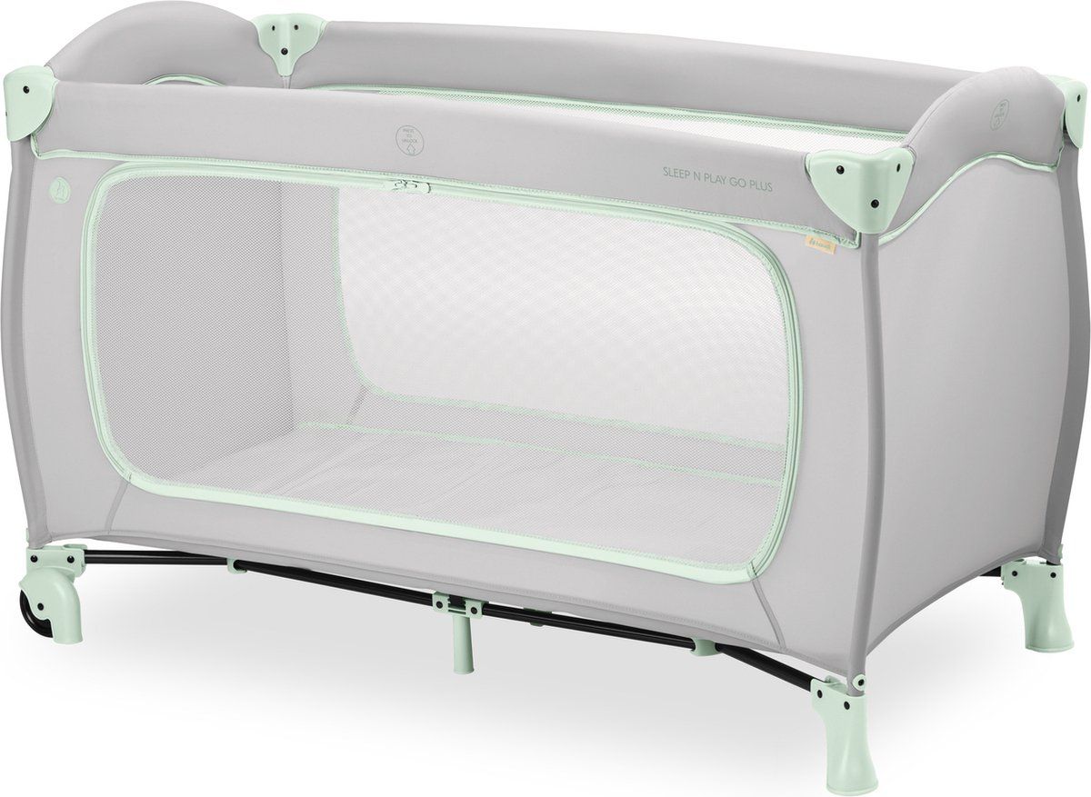 Hauck Sleep N Play Go Plus - Campingbedje - Dusty Mint